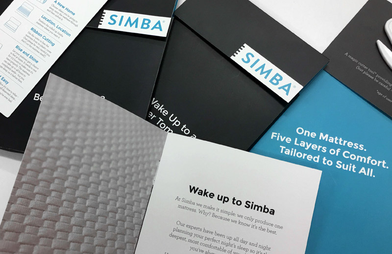 Simba Welcome Packs Print Fulfillment